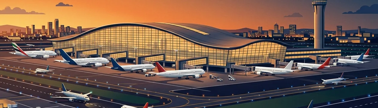 São Paulo/Guarulhos–Governor André Franco Montoro International Airport International Hub illustration