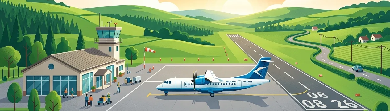 Juhu Aerodrome Regional Airport illustration